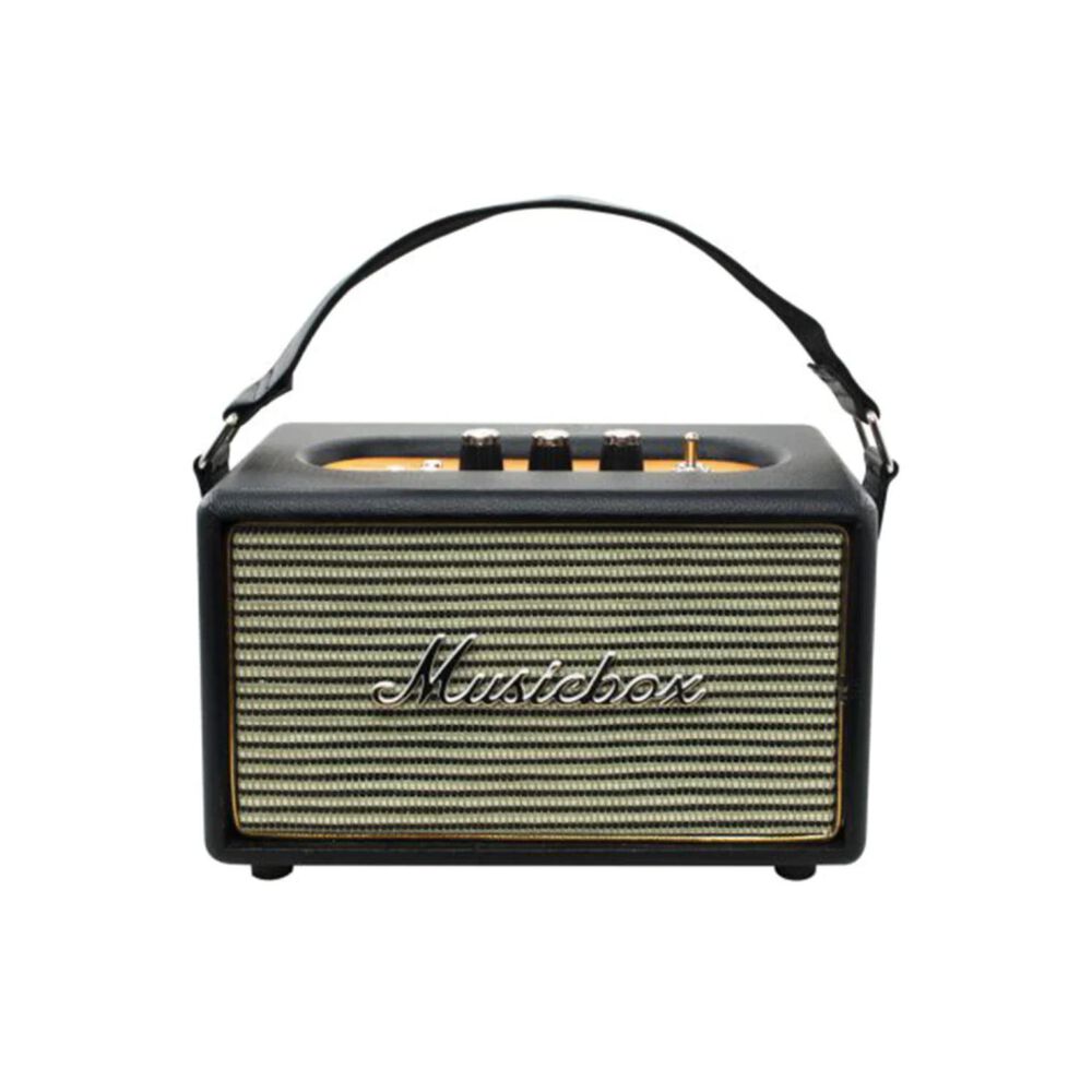 Radio Parlante Bluetooth Aux Usb Fm Am Sw Vintage Musicbox image number 0.0