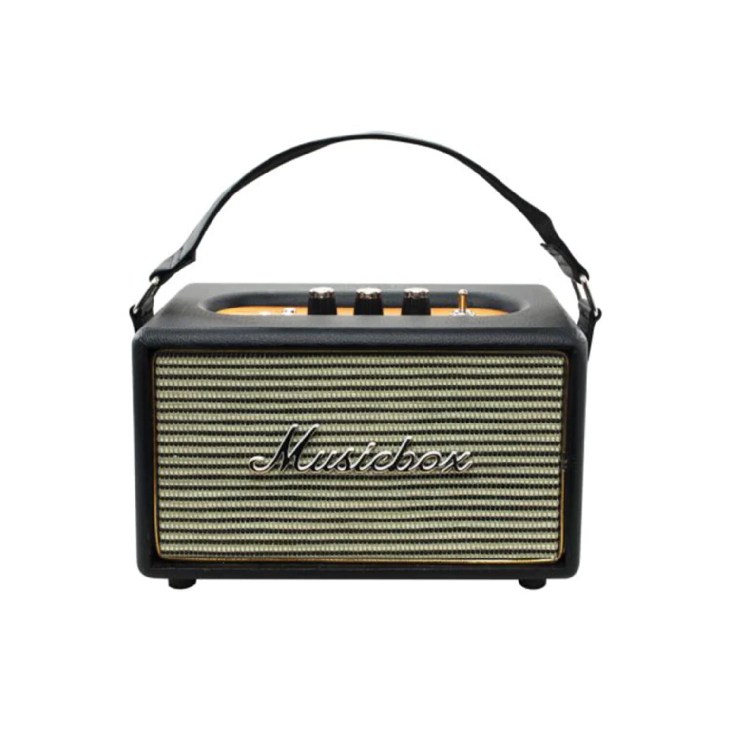 Radio Parlante Bluetooth Aux Usb Fm Am Sw Vintage Musicbox image number 0.0