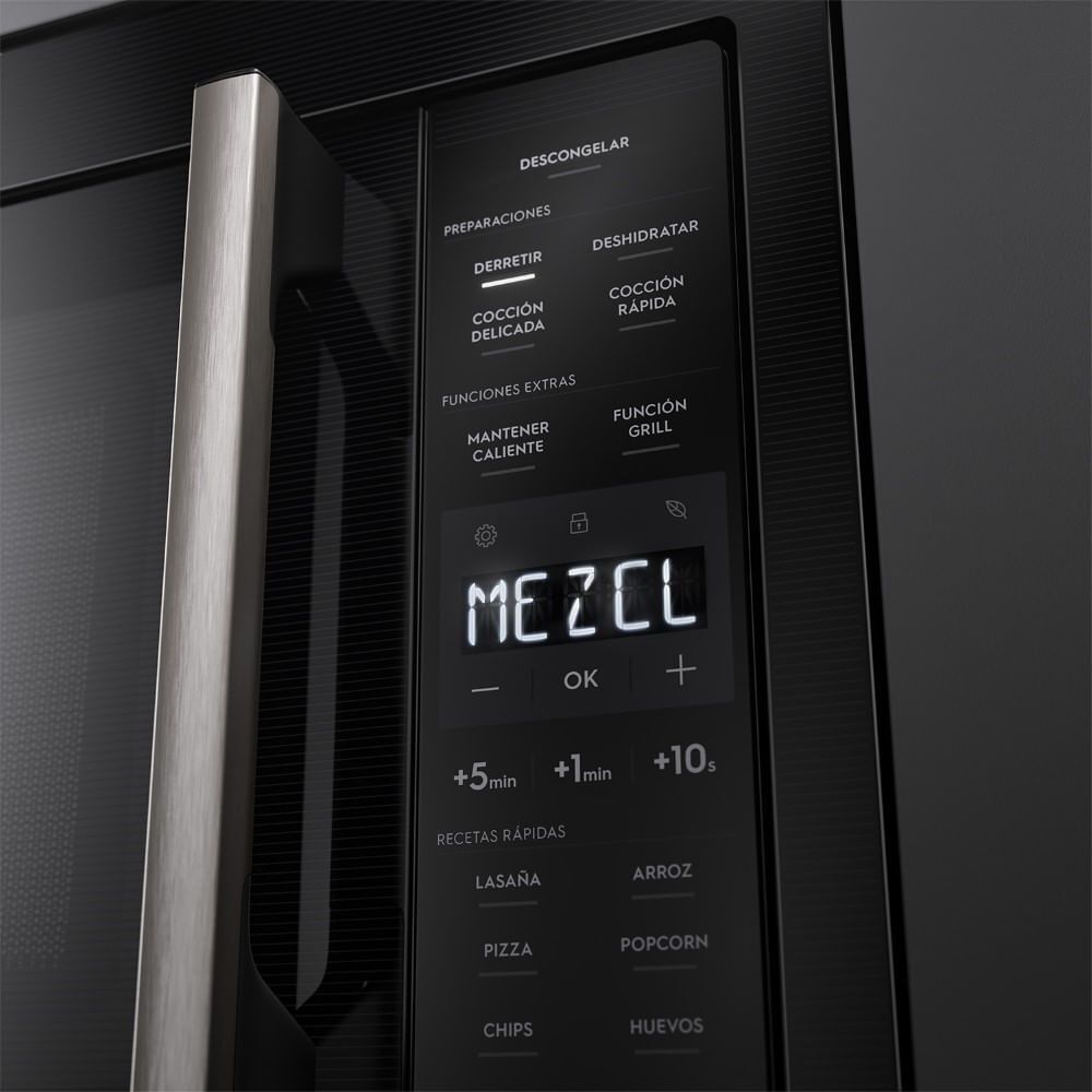 Microondas Empotrable 32 Litros Digital Grill Me3bp Negro image number 9.0
