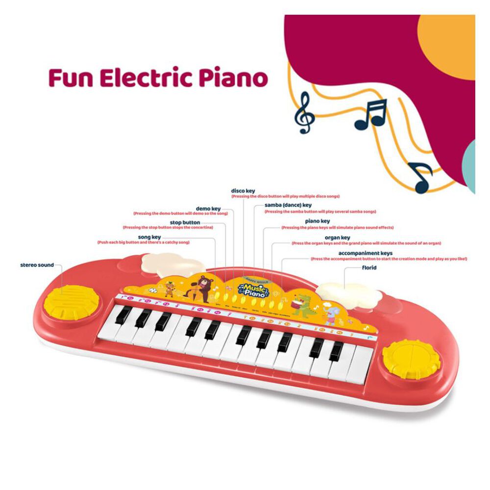 Piano Teclado Juguete Infantil Musical image number 1.0