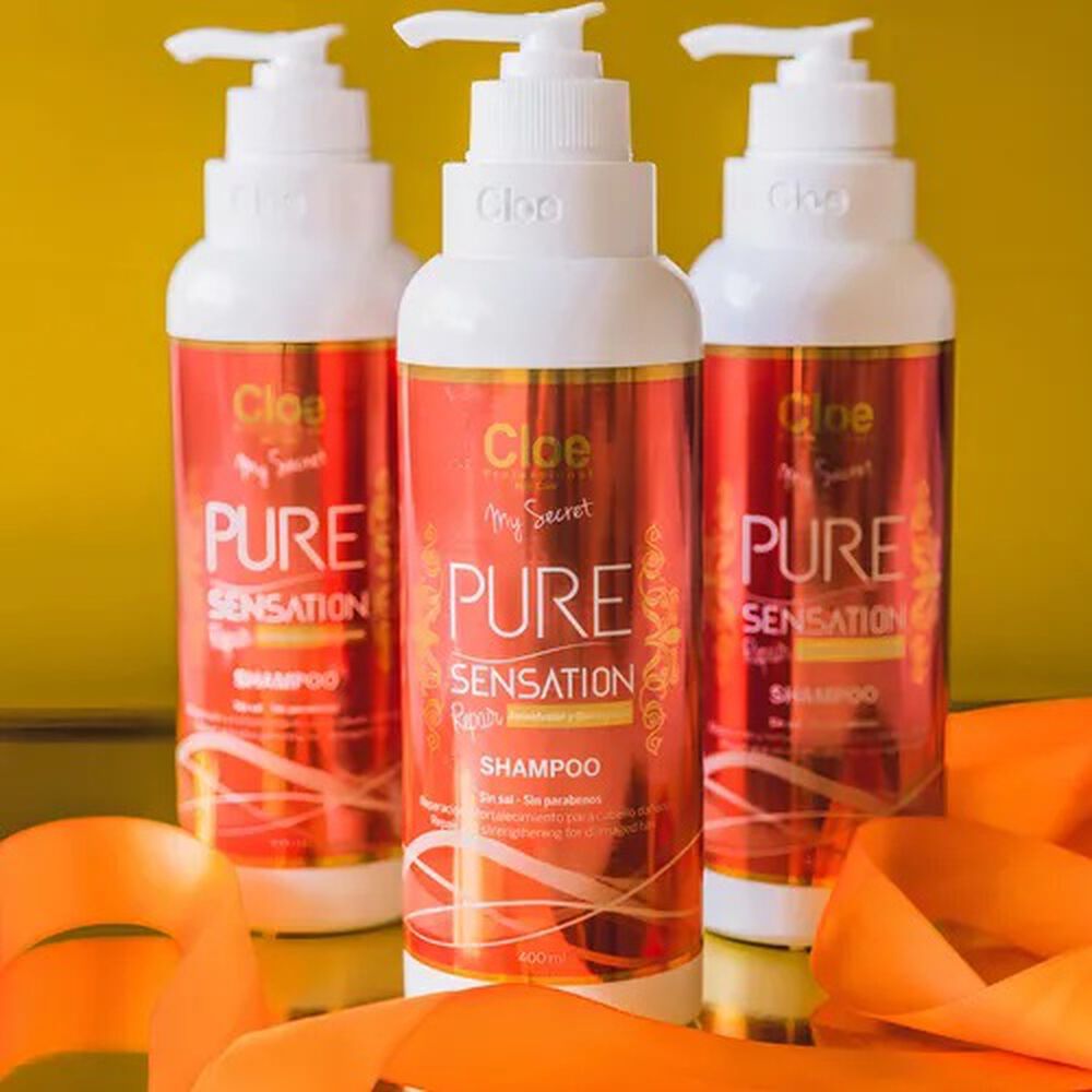 Shampoo Pure Sensation Repair Cloe 400ml image number 2.0