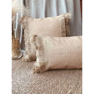 Cojines Detalles En Yute - 30x50cm