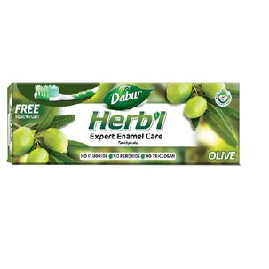 Pasta Dental Herb'l Oliva + Cepillo De Dientes 150gr