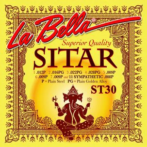 Set De Cuerdas Para Sitar La Bella St30
