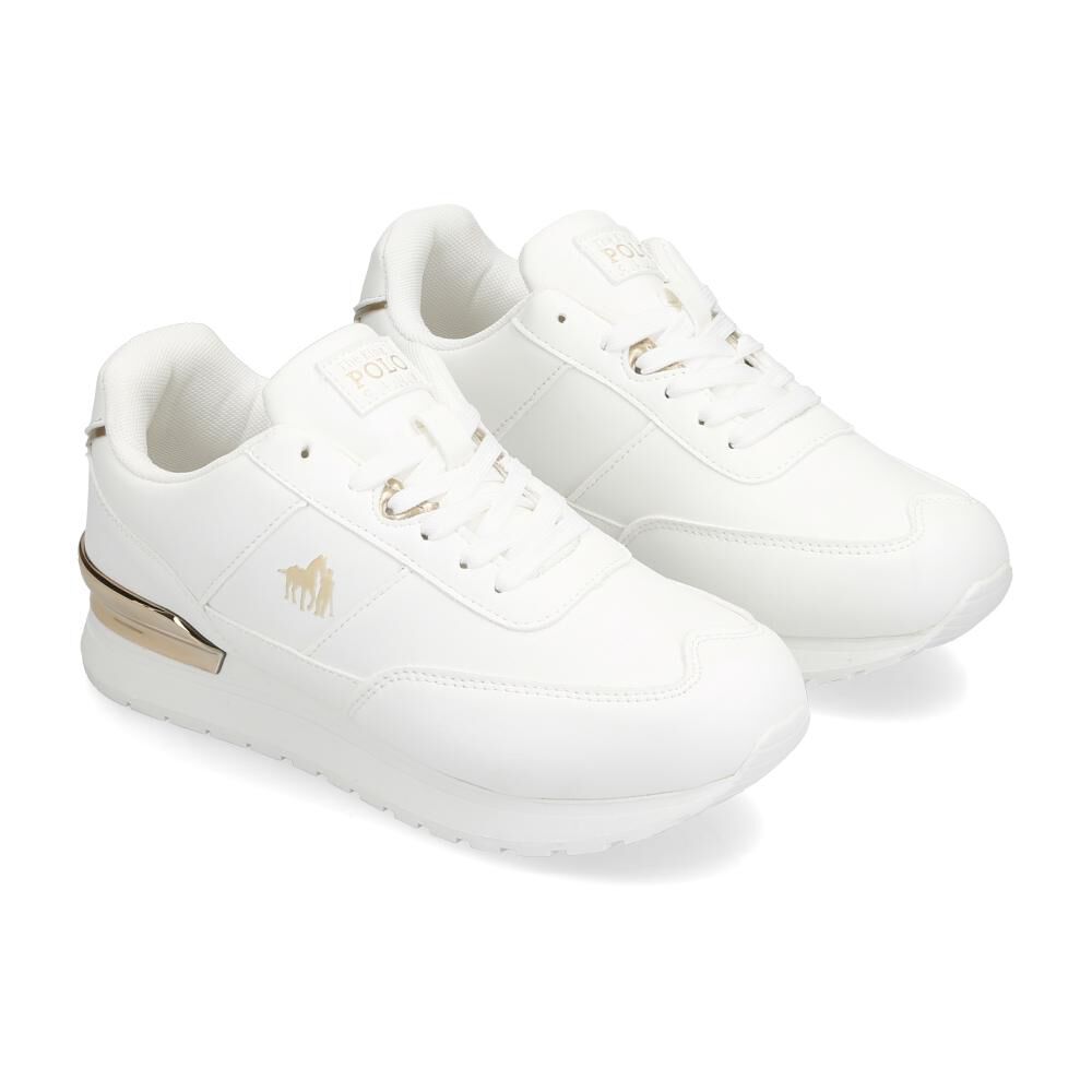 Zapatilla Urbana Mujer Kings Polo White image number 1.0
