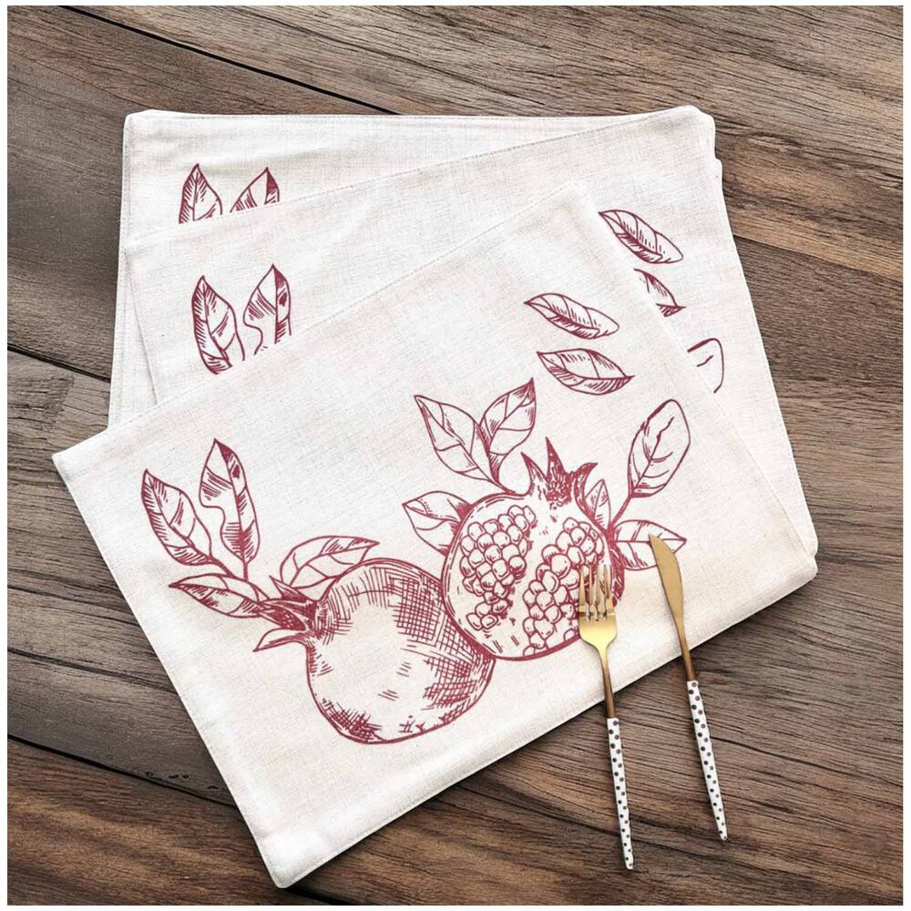 Set 6 Individuales 35x45 Tela Repelente Al Agua Y Antimanchas Mod04 image number 3.0