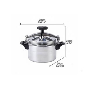 Olla A Presi&oacute;n Aluminio 15 Litros Cocina R&aacute;pido Familiar