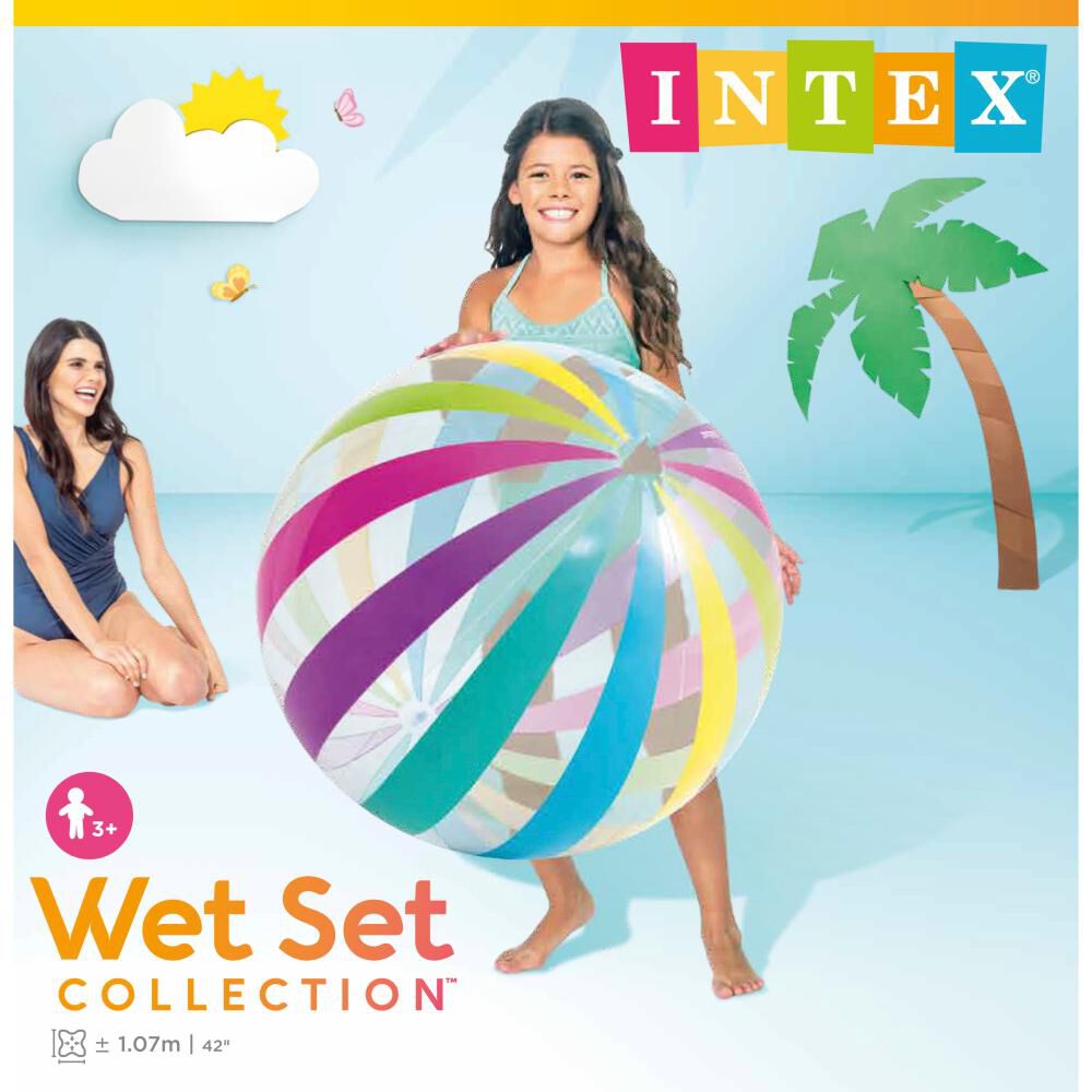 Pelota Inflable Jumbo Intex 107cm image number 2.0