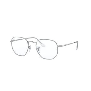 Lentes Ópticos Hexagonal Gris Ray-ban Optical