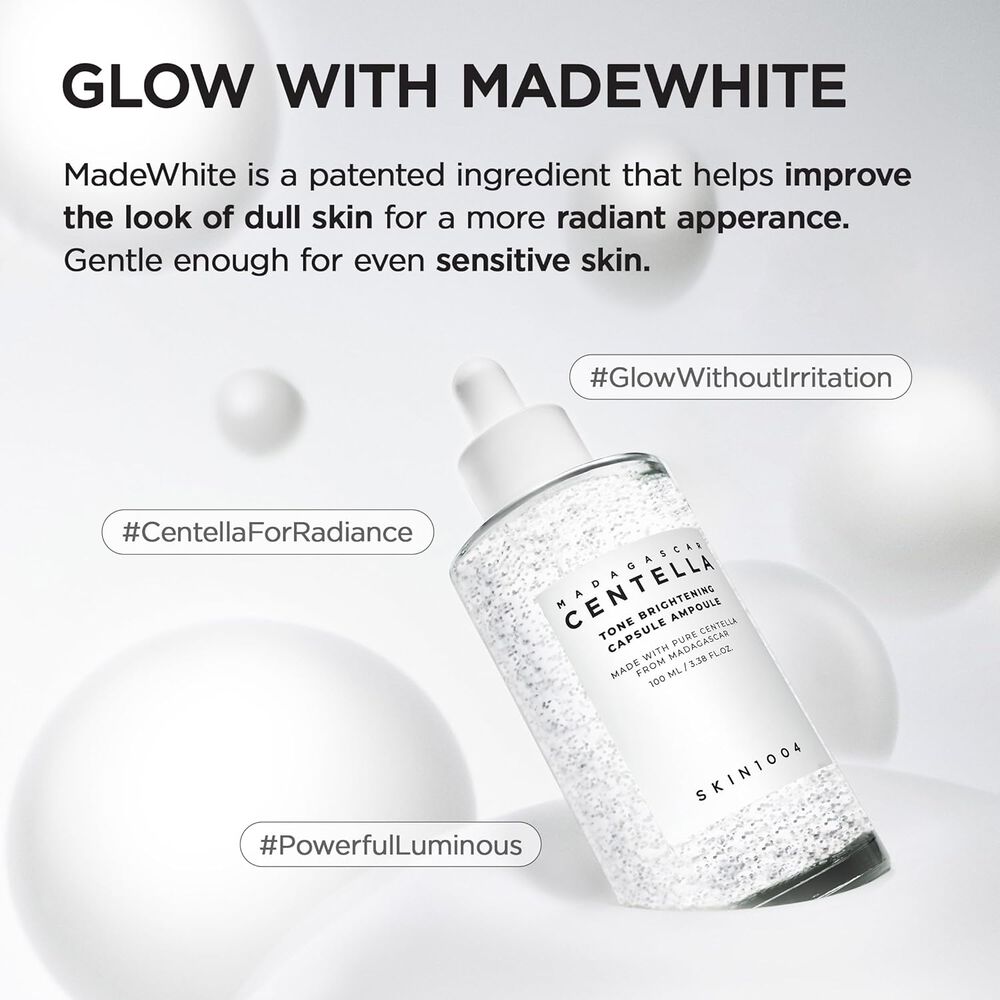 Madagascar Centella Tone Brightening Capsule Ampoule (skin1004) - 50ml Serum Calmante Y Aclarante Con 77% Centella Y 4% Niacinamida image number 1.0