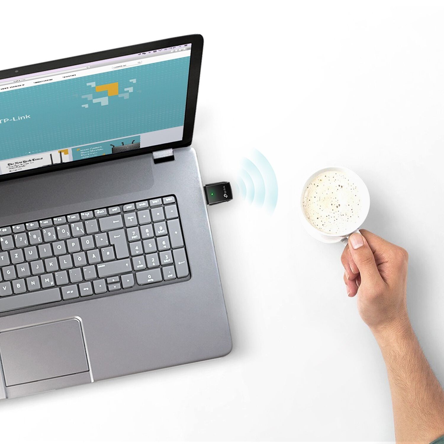 Adaptador Wifi Usb Tp-link Archer T2u Dual Band 600mbps image number 3.0