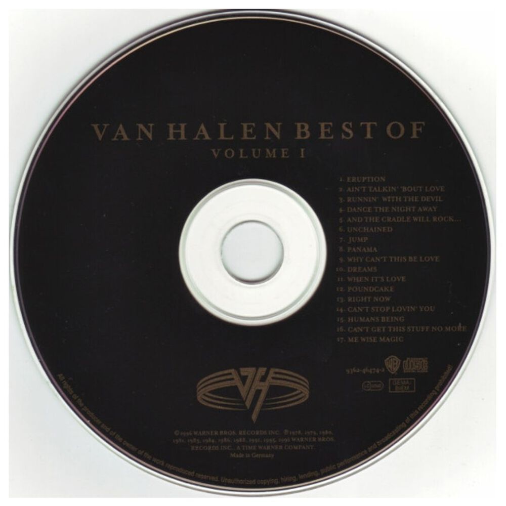 Van Halen - Best Of Vol.1 | Cd image number 2.0
