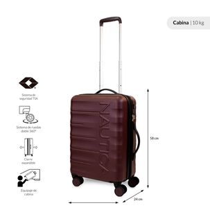 Maleta De Cabina Ibiza S 10kg Burdeo Nautica