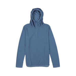 Polerón Deportivo Waffle Cuello Alto Con Capucha Mujer Wetland