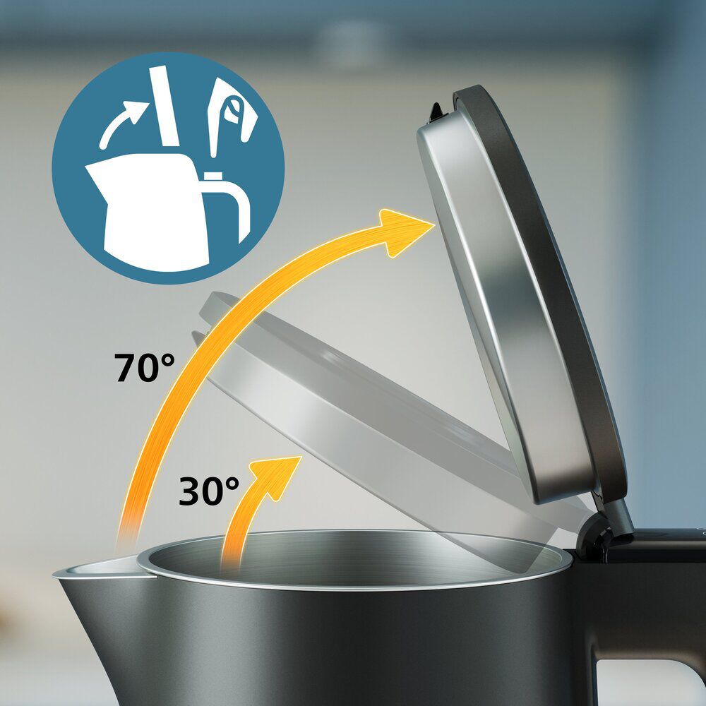 Hervidor Eléctrico Philips Hd9396/90 1.7l Serie 7000 image number 5.0