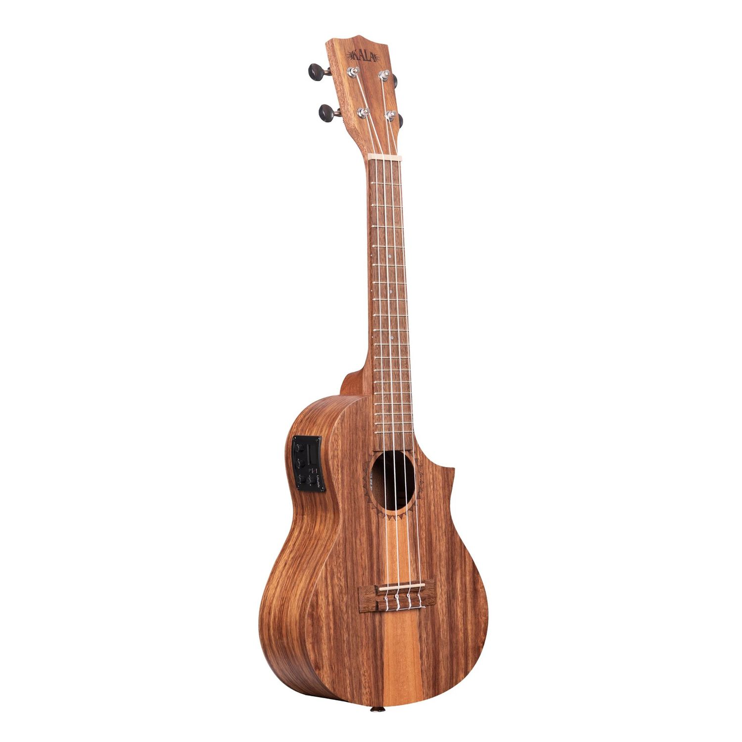 Ukelele Kala Teak Tri-top Concierto Eq image number 3.0