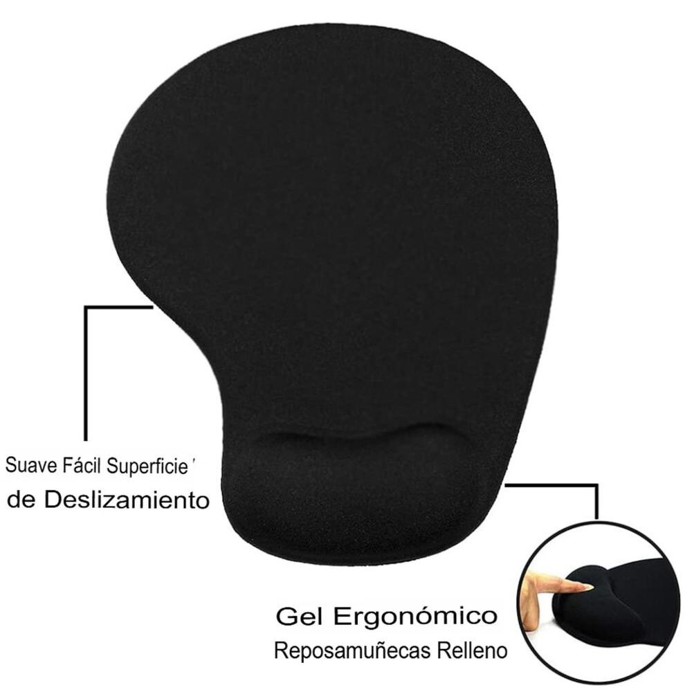 Mousepad Ergonómico Con Gel - Soporte Para Muñeca image number 2.0