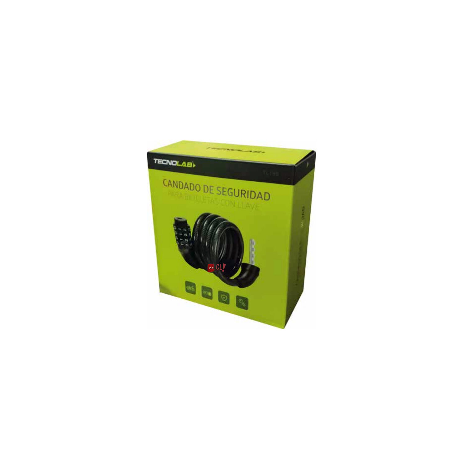 Cadena De Seguridad Para Bicicletas Con Combinaci&oacute;n - Ps image number 2.0