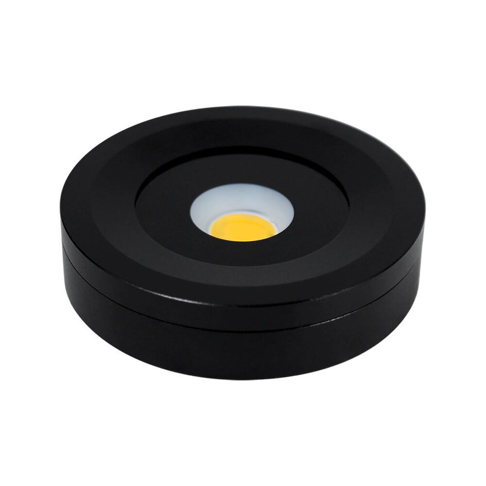 Punto Luz Led Studio Negro Para Mueble 3w 3000k Dimeable image number 1.0