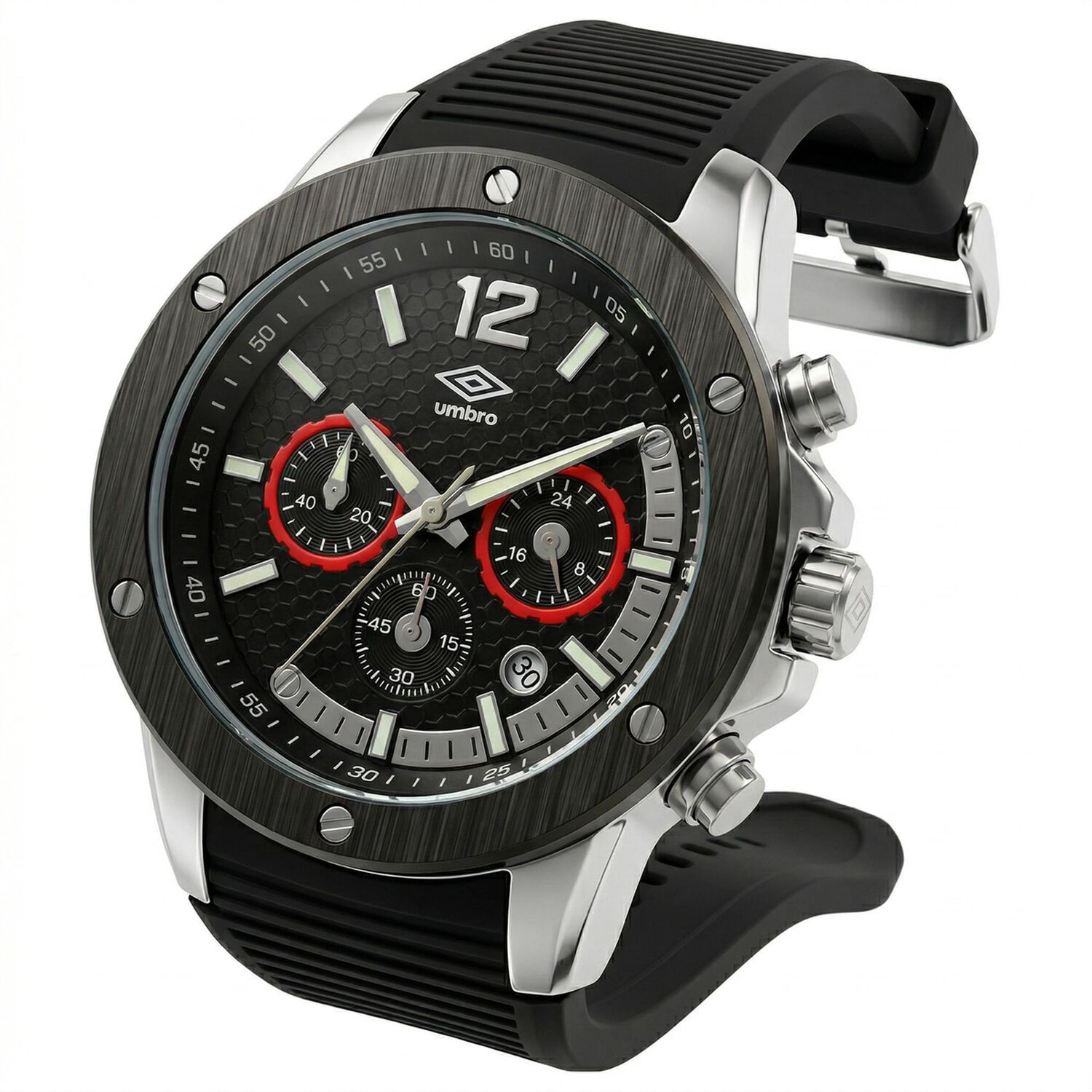 Reloj An&aacute;logo Hombre Umbro Plus Negro Umbp-1500-174 image number 1.0
