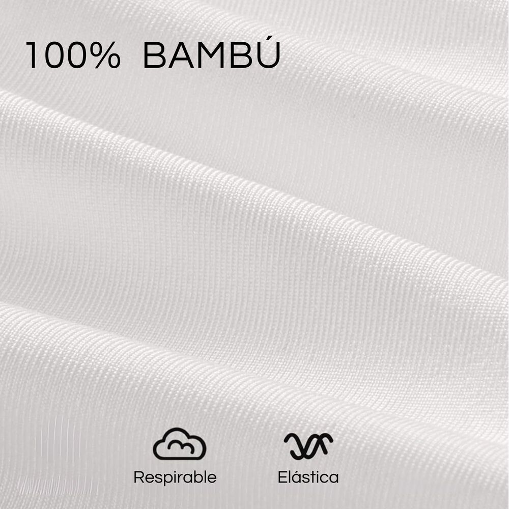 Camisetas Polera Bamb&uacute; Cuello Beatle De Ni&ntilde;a Primera Capa image number 6.0