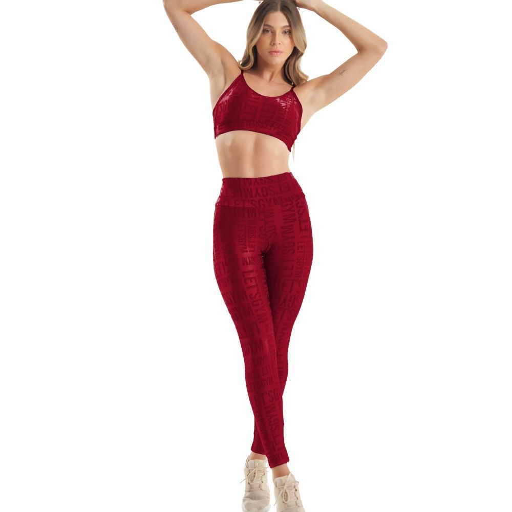 Conjunto Deportivo Velvet Name Letsgym image number 0.0