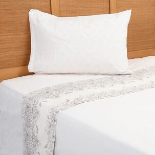 Sábana Mashini 180 Hilos 1.5 Plazas Flora