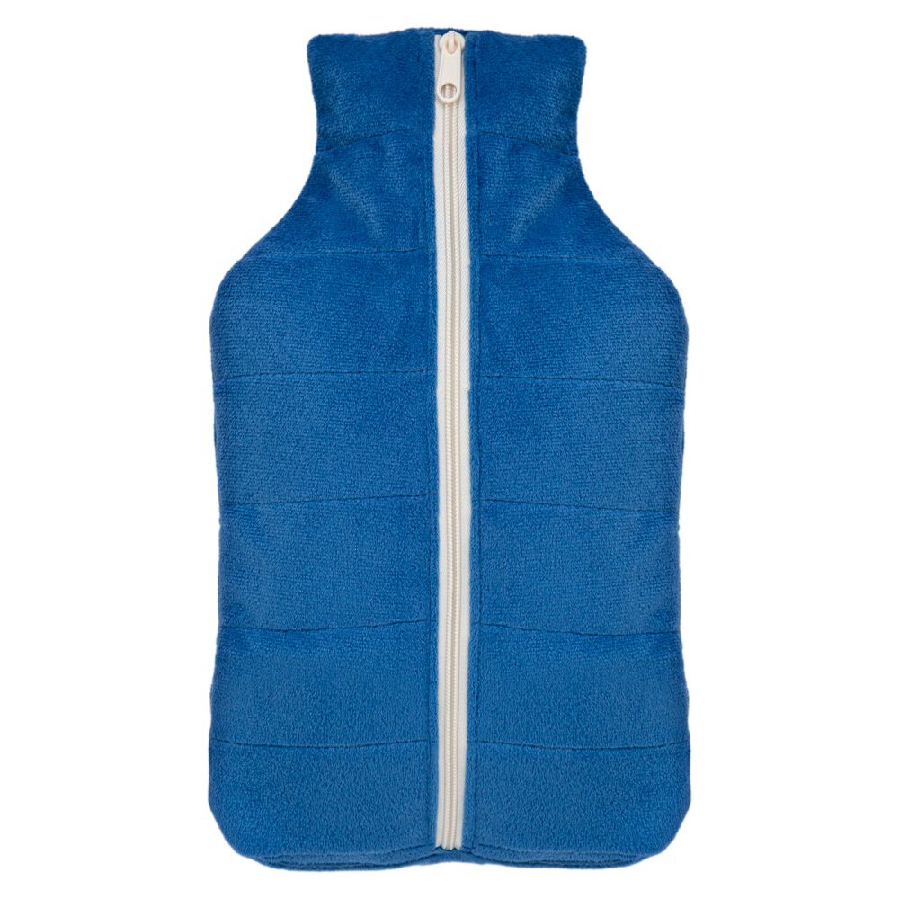 Guatero Thermicachile 2 Lt Parka Azul Cierre Blanco image number 0.0