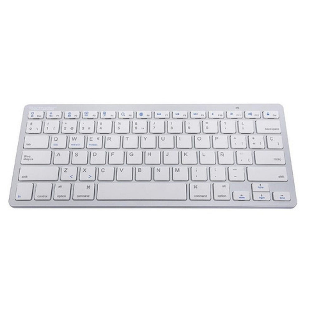 Mini-teclado Bluetooth Tecmaster Blanco - Crazygames image number 0.0
