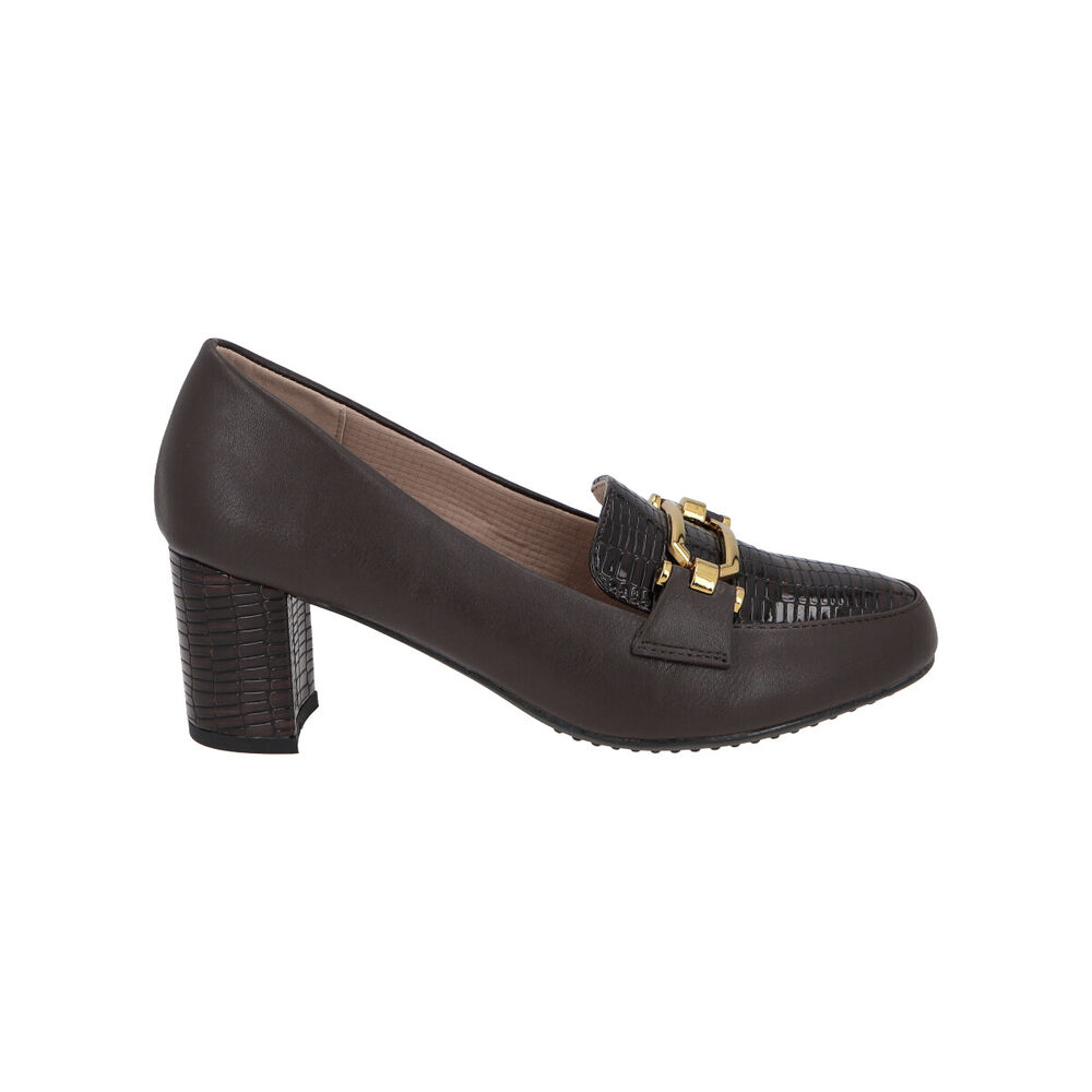 Zapato Mujer Chocolate Kris Police image number 0.0