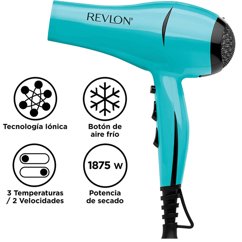 Secador Iónico Last Brilliance Celeste Revlon image number 2.0