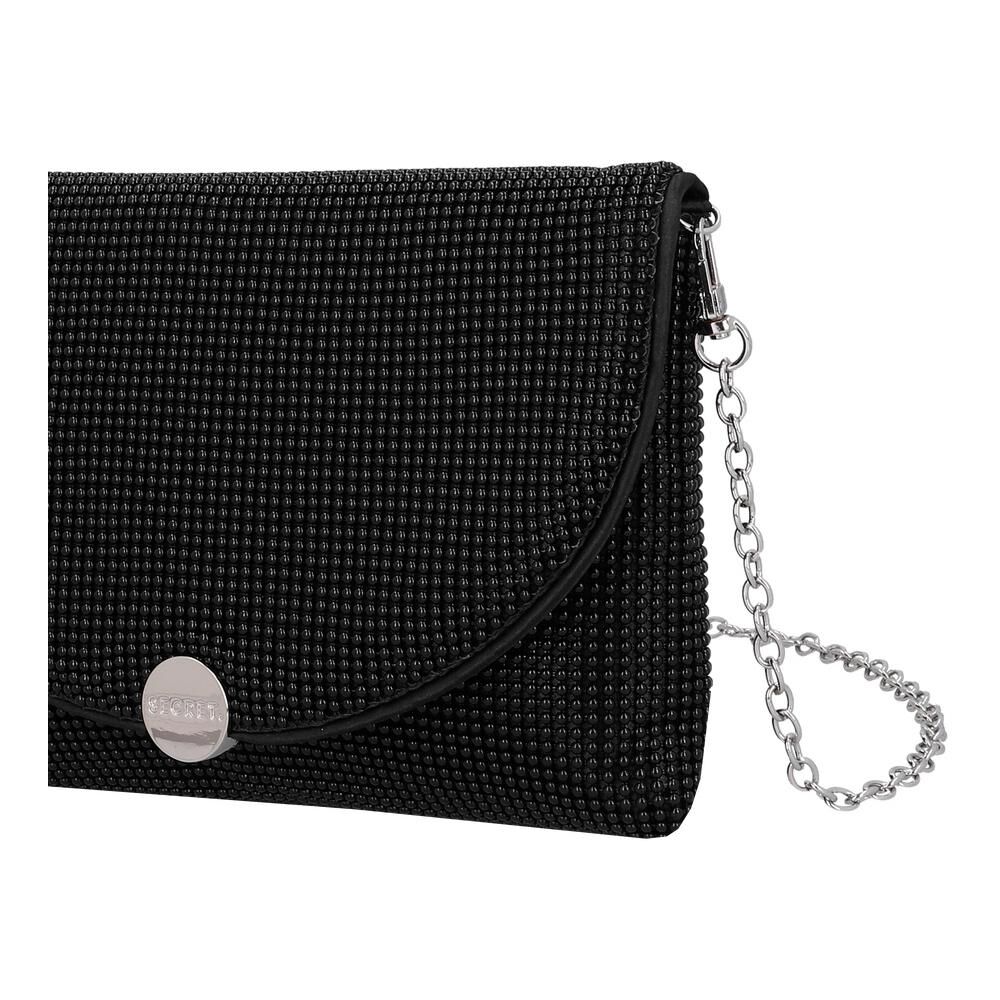 Cartera De Fiesta Secret Fete St6 S Negro image number 4.0