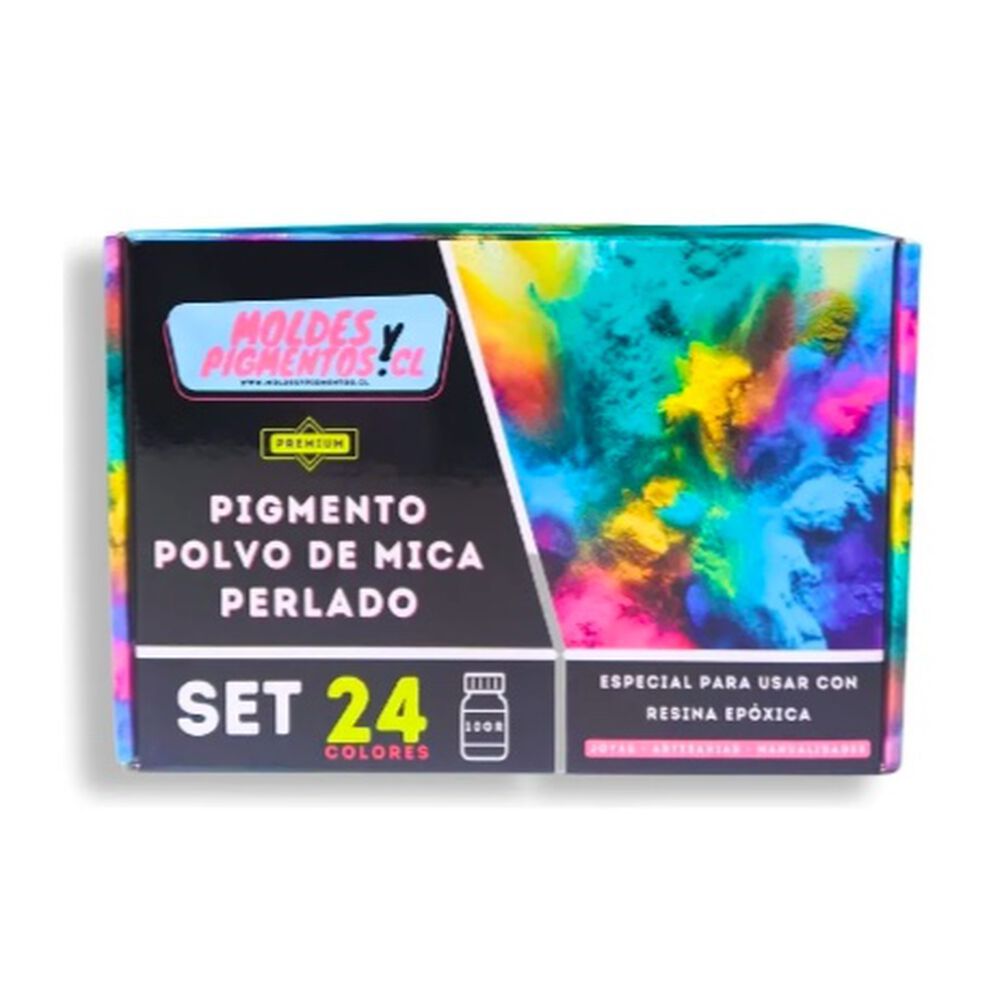 Set 24 Pigmentos Premium Para Resina Epóxica image number 1.0
