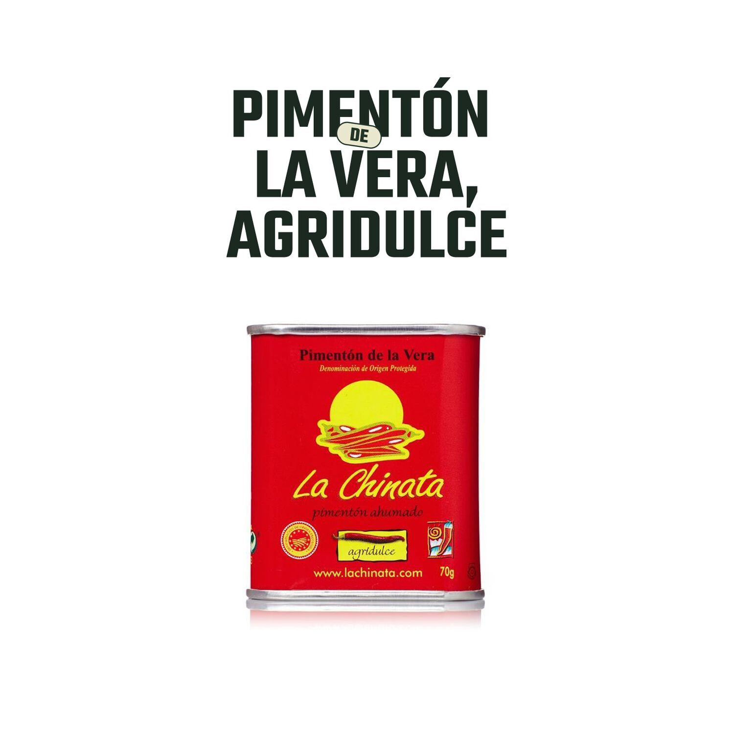 Piment&oacute;n Ahumado Agridulce La Chinata 1 X 70 Gr image number 2.0