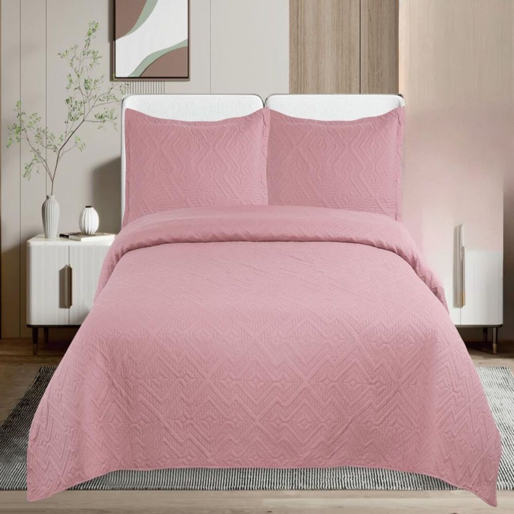 Cubrecama Quilt Unicolor Plaza Y Media Verano E3 image number 1.0