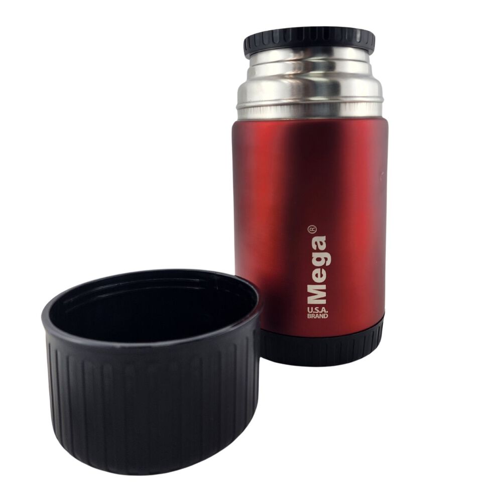 Termo Mega Magnum 750ml Comidas Metalico Acero Inoxidable Rojo image number 4.0