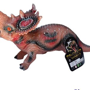 Juguete Jurasico Dinosaurio Triceratops Con Sonido