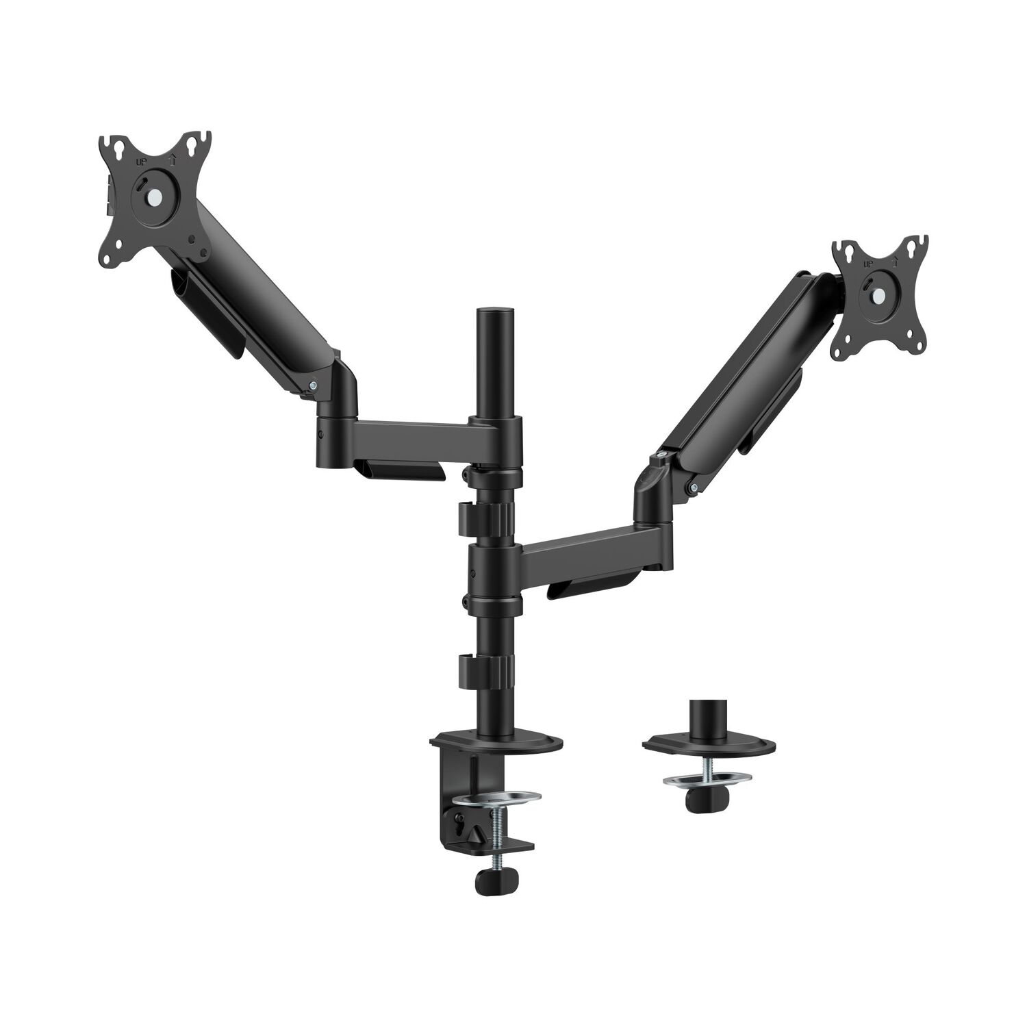 Soporte Para 2 Monitores En Poste 17" ~ 32" 360 18kg - Sbrm728 Brasforma image number 0.0