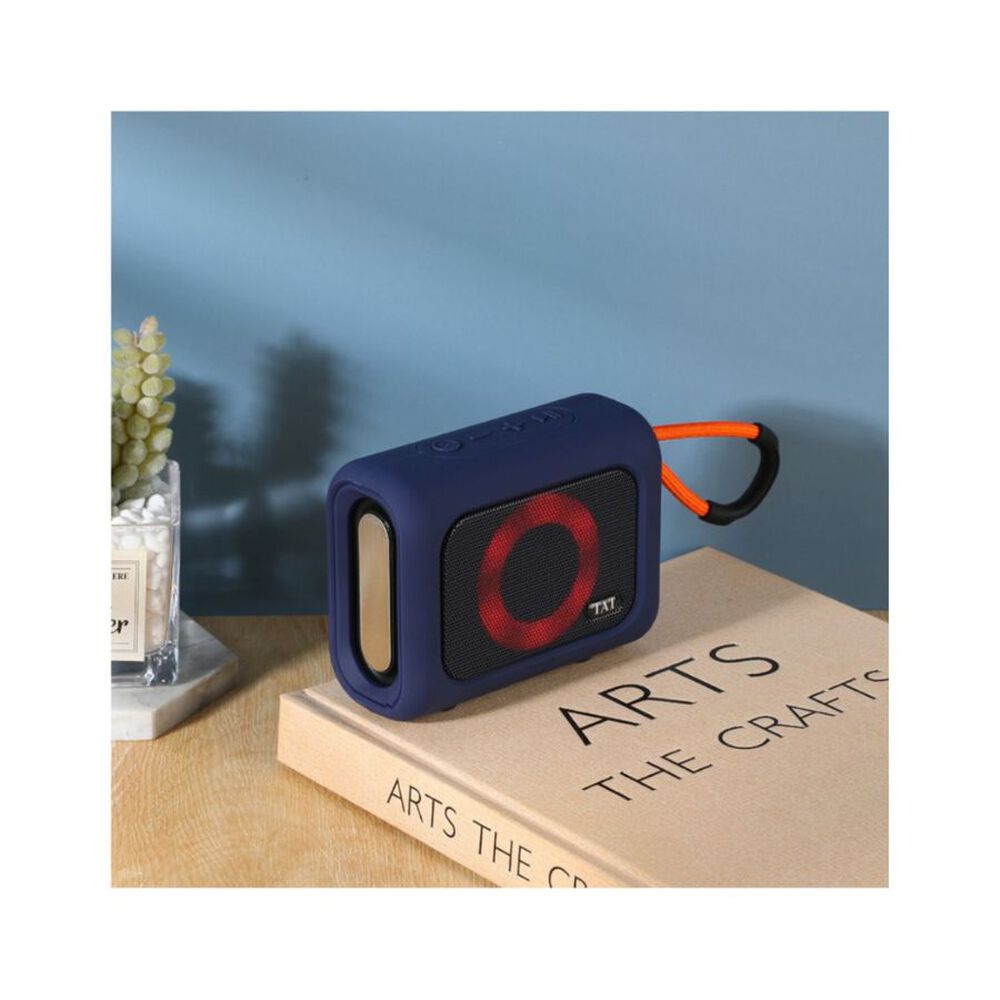Mini Parlante Recargable Con Bluetooth Y Luz Led image number 1.0