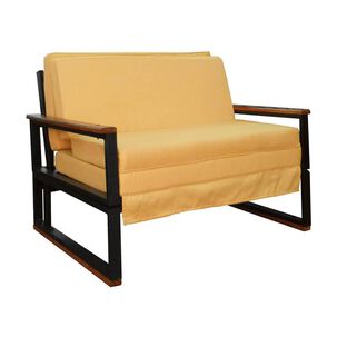 Futon Folk 1.5 Plaza " Mostaza "