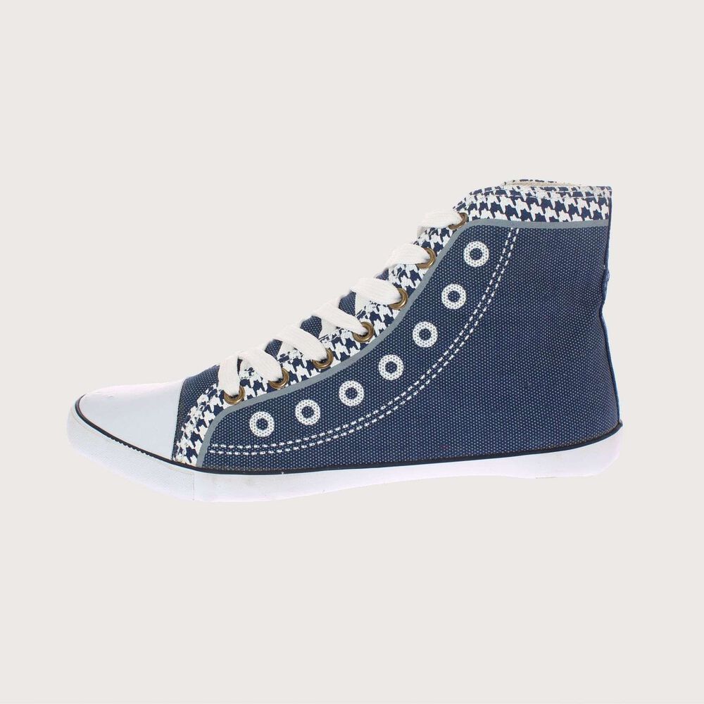 Zapatilla Lona Azul Vía Franca Art. 5dsco1063azul image number 1.0