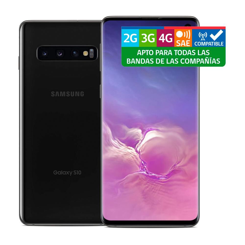 Smartphone Samsung Galaxy S10 Reacondicionado Negro / 128 Gb / Liberado image number 2.0