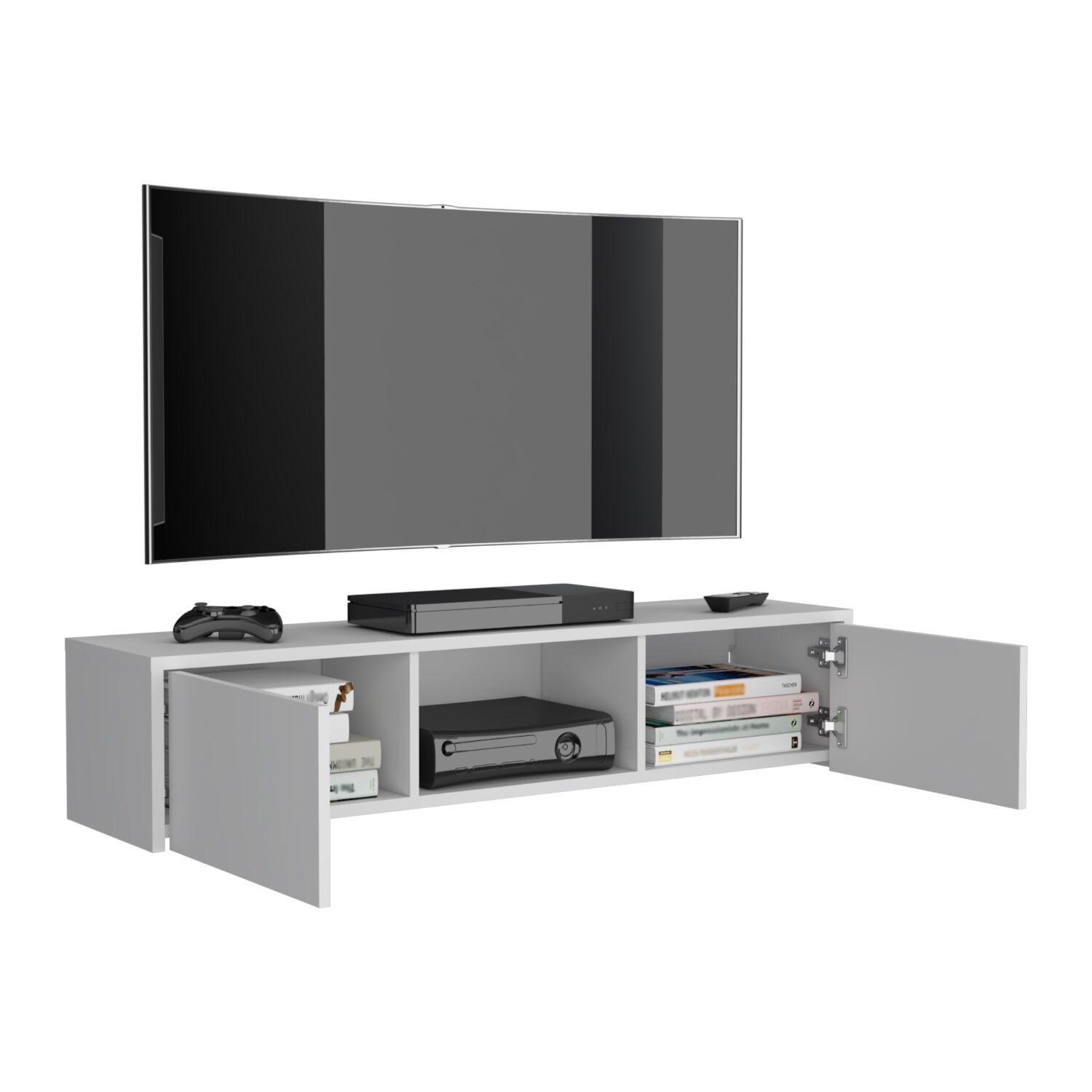 Panel Tv 49" Con 2 Puertas Fm-011 image number 1.0