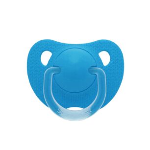 Chupete Evolution Azul Tetina Anat&oacute;mica De Silicona +6m