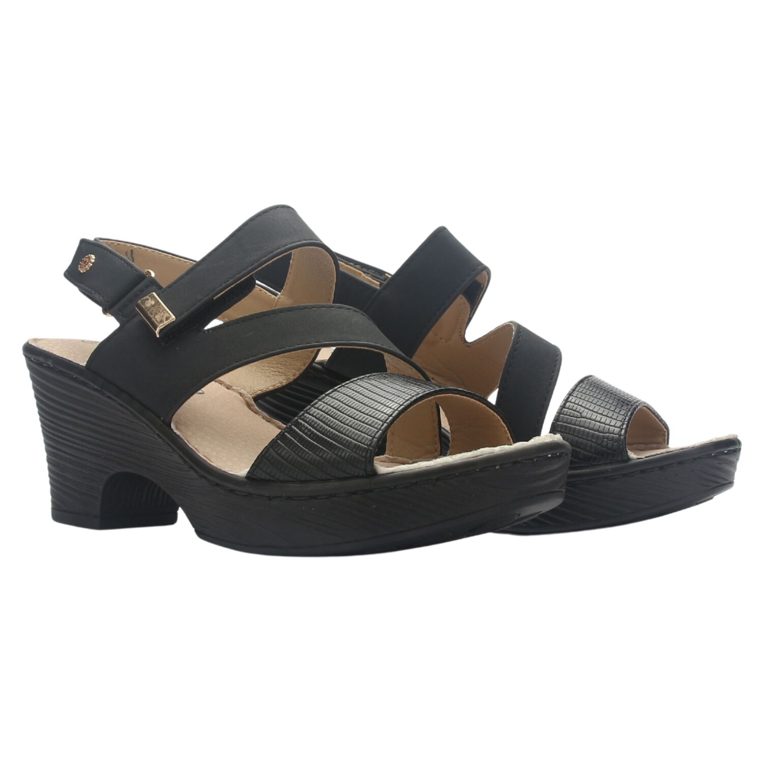 Sandalia Mujer Chalada Notina-1 Negro Casual image number 6.0