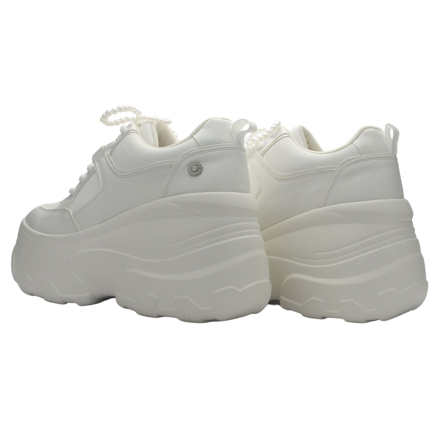 Zapatilla De Mujer De Color Blanco Urbano Chalada Nake-3 image number 5.0