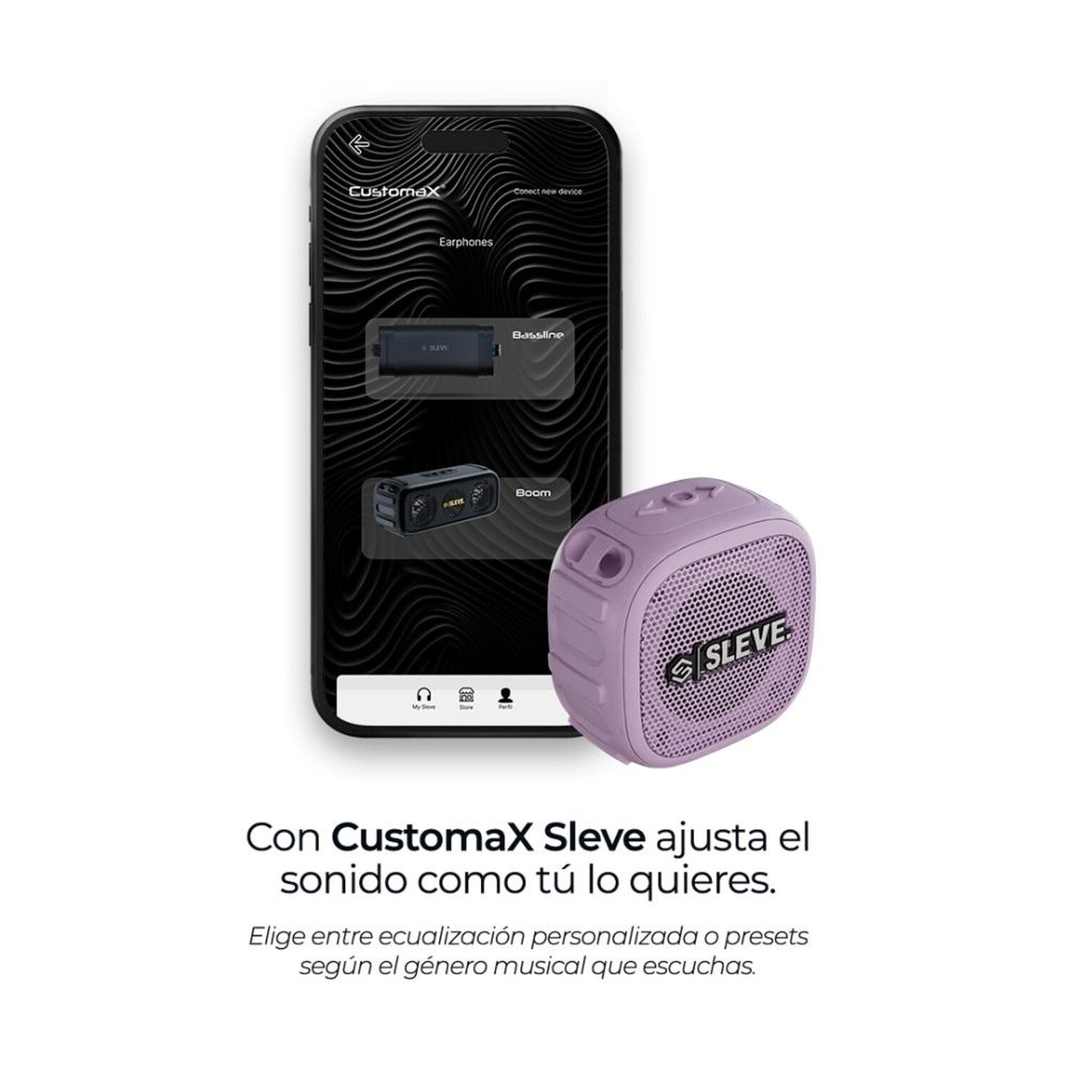 Parlante Bluetooth Sleve Boom Mini image number 1.0