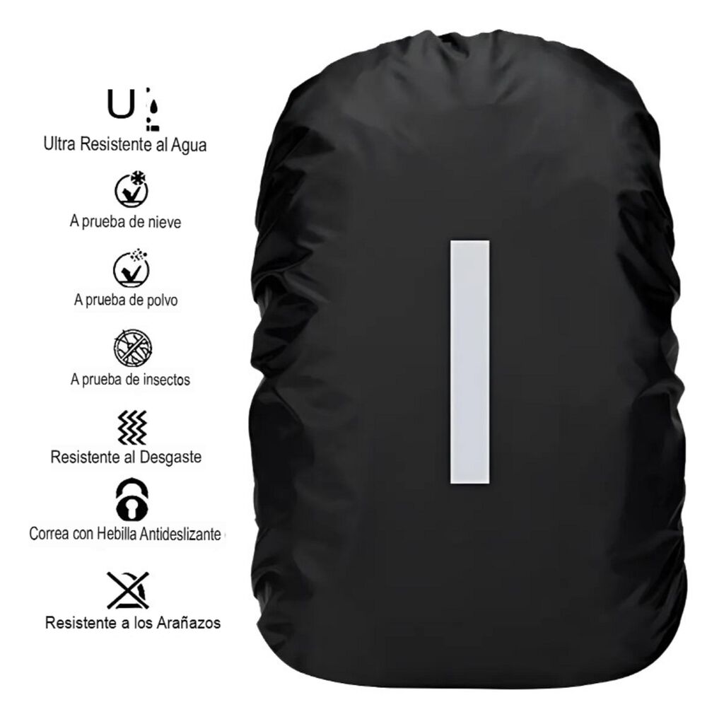 Cobertor Impermeable Reflectante Para Mochila image number 10.0
