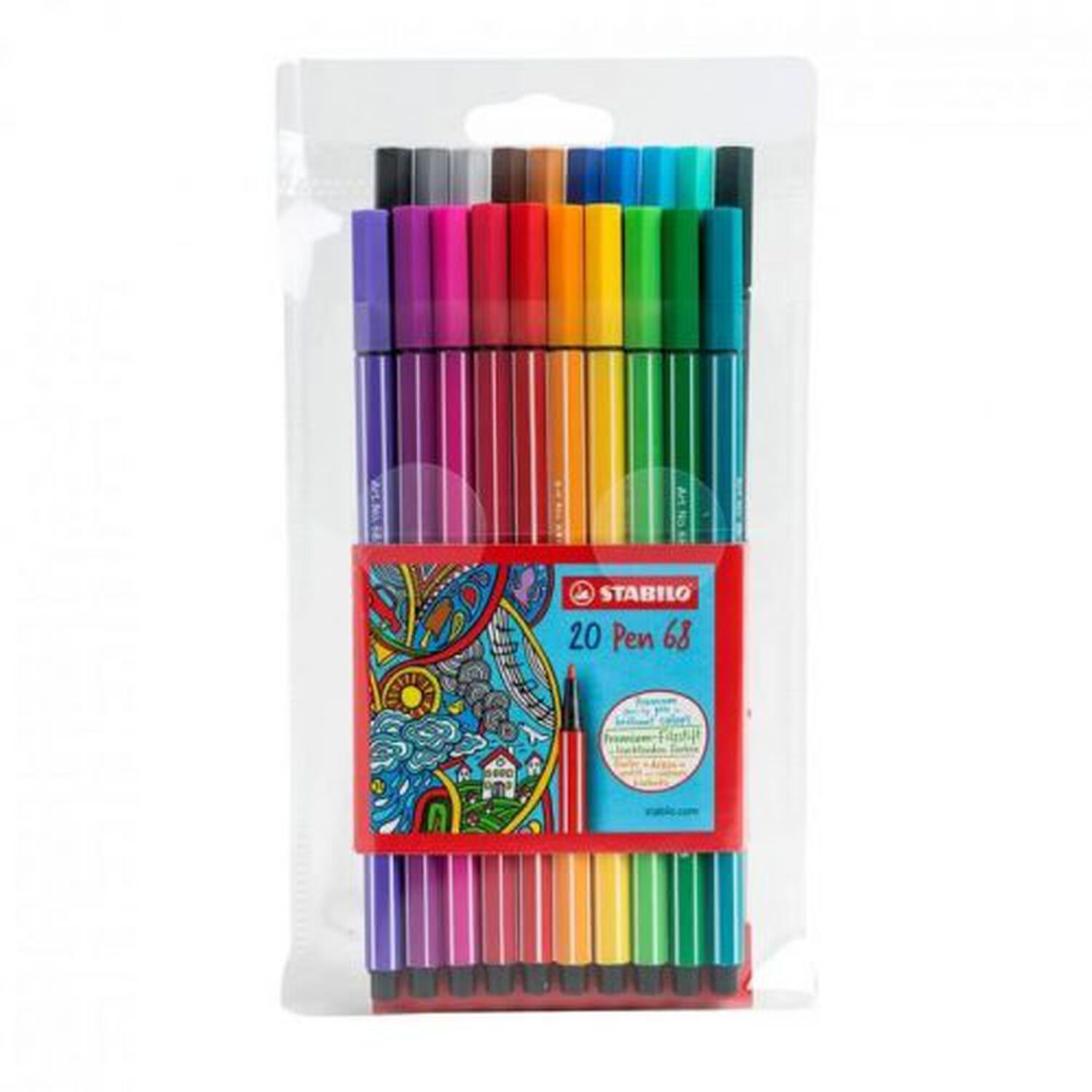 Set 20 Marcadores Pen 68 Stabilo image number 0.0