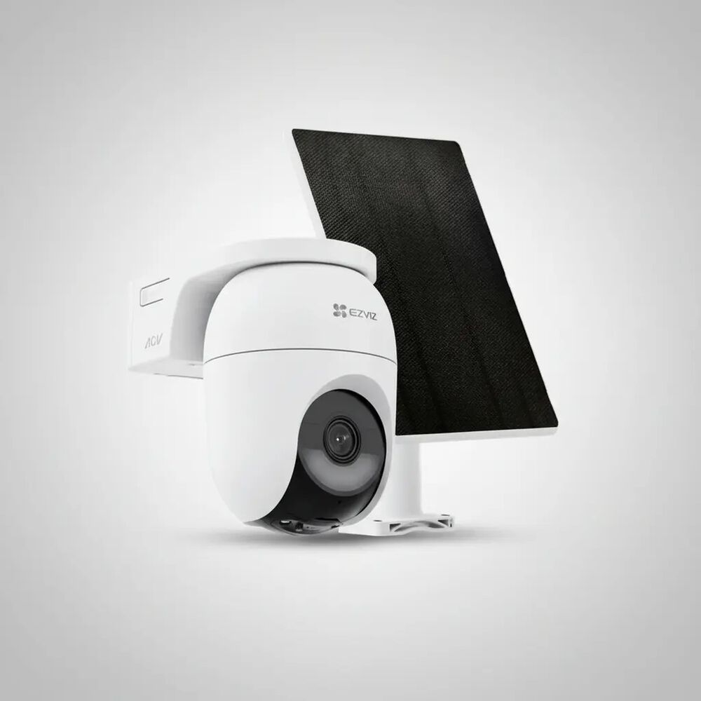 C&aacute;mara Seguridad 4g/wifi Cb8 Lite Bateria Panel Solar Ezviz Blanco image number 3.0